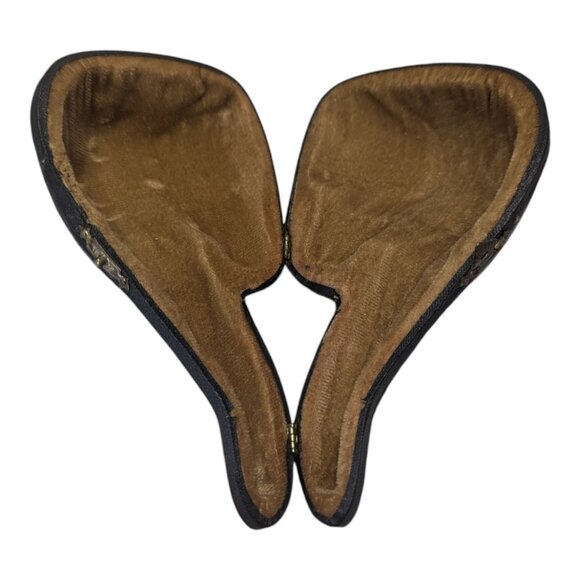 Vintage Hand-Carved Meerschaum Eagle Head Wings Tobacco Pipe With Case Unused - Picture 11 of 13